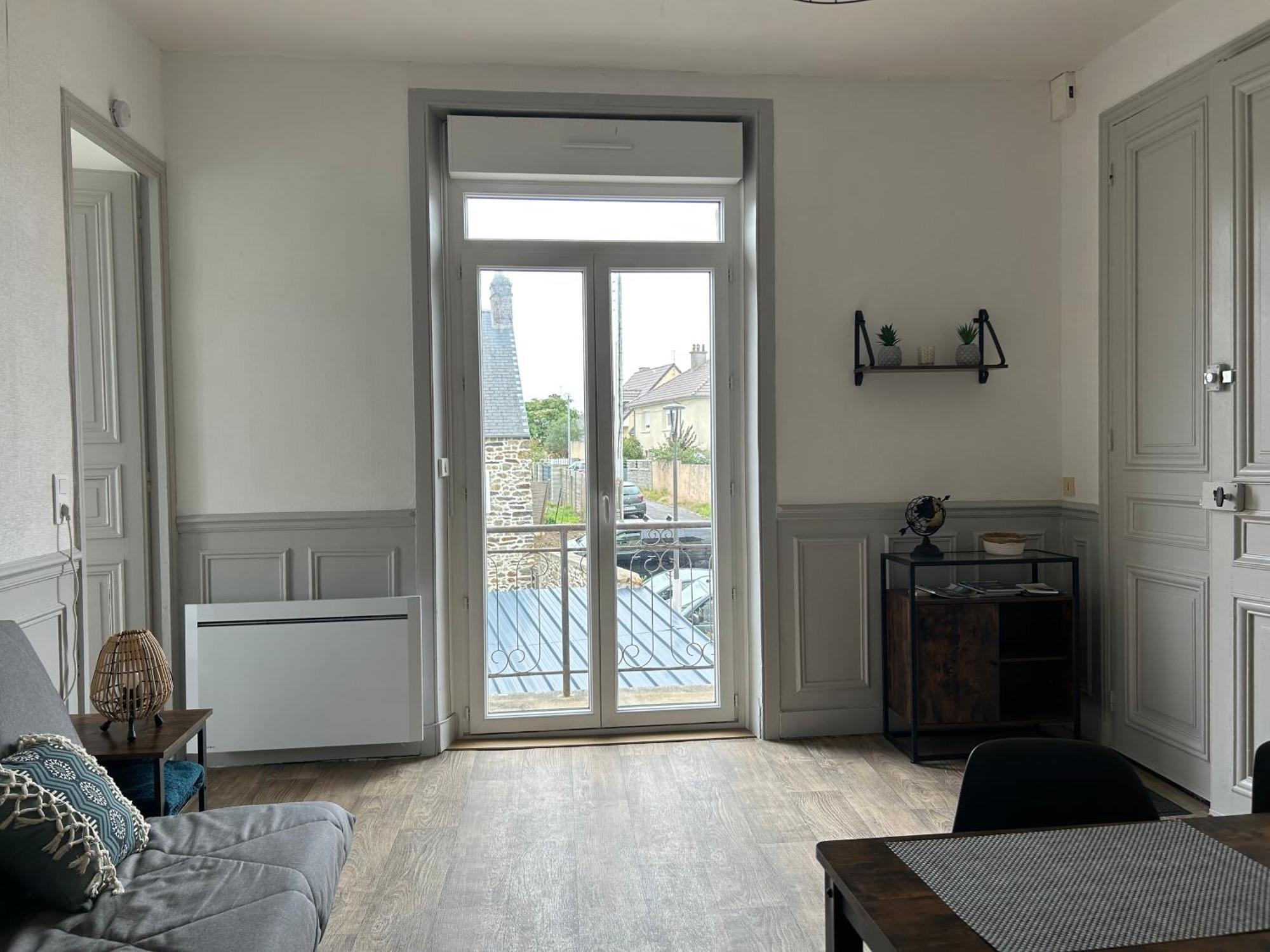 Appartement F1, Refait A Neuf, 150M De La Plage Donville-les-Bains Exterior photo